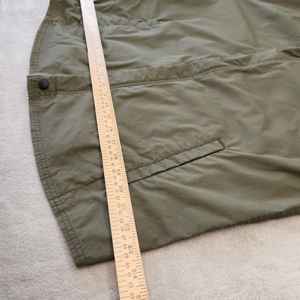 Toad&Co Ripstop Shirt Jacket XL Green Cotton Nylon Blend Mens Outerwear - Picture 6 of 13